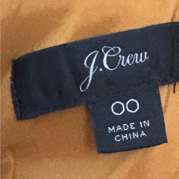 J. Crew Camel Brown jumpsuit SZ00 - Picture 9 of 10